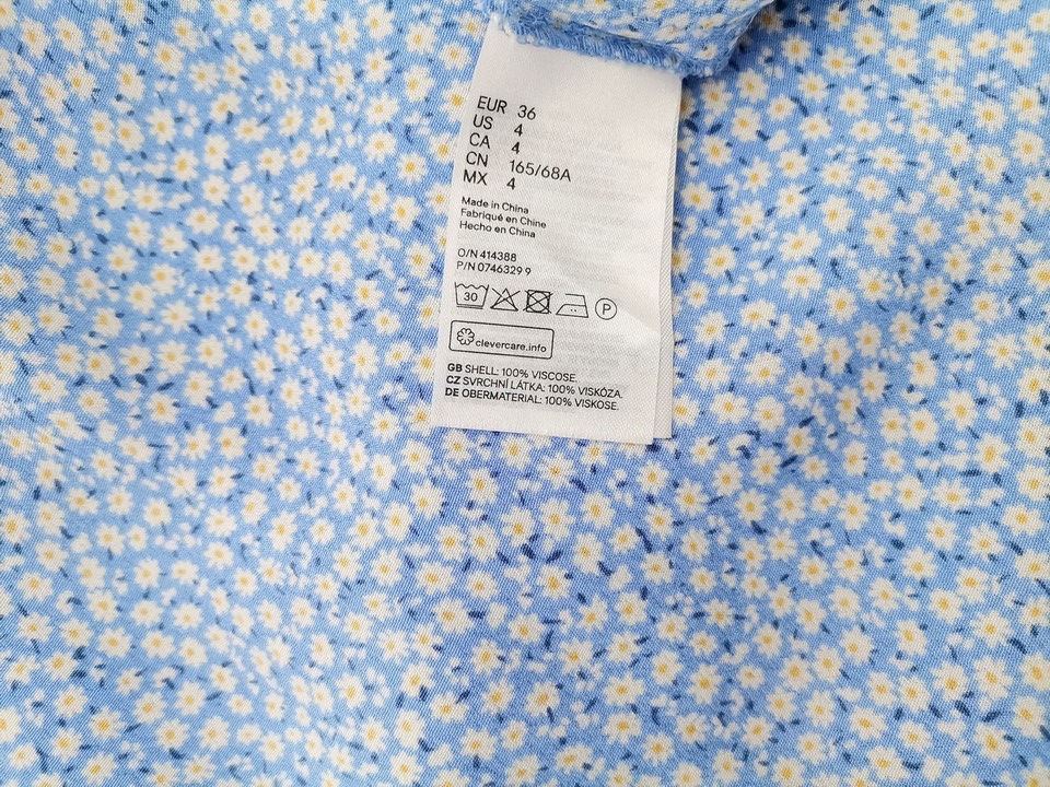 IMG_20211201_130216.jpg H&m Rozmiar 36 Kolor Niebieski Spódnica Maxi Długa Materiał Wiskoza 100%