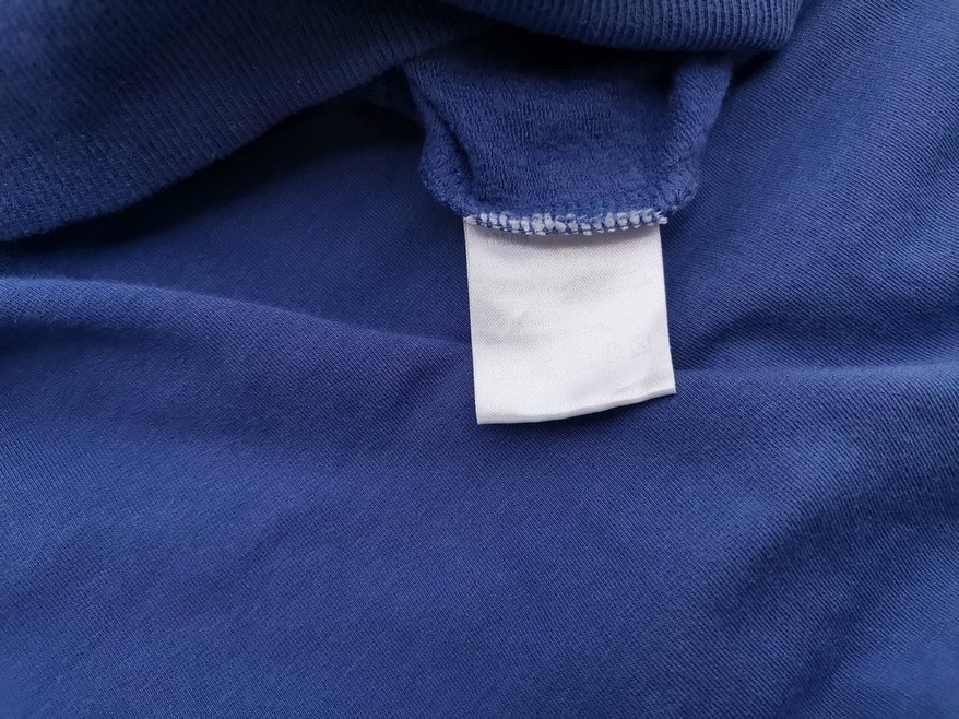 Rozmiar S Kolor Niebieski Bluza z kapturem Długi rękaw Materiał Bawełna Rozmiar S Kolor Niebieski Bluza z kapturem Długi rękaw Materiał Bawełna