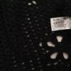 Wardrobe Rozmiar 22 (50) Kolor Czarny W serek Kardigan Wiązany Krótki rękaw Materiał Bawełna 100% Otwarta dzianina