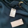 Warehouse Rozmiar 10 (36) Kolor Niebieski W serek Sukienka Sheath Rękaw 3/4 Midi Materiał Wiskoza 100%