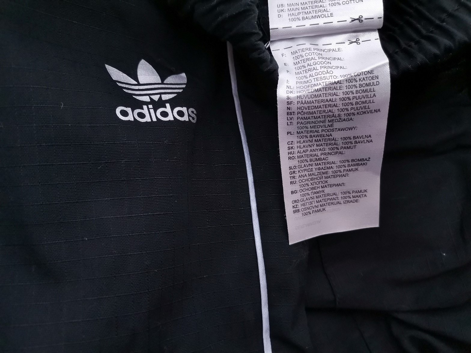 IMG_20211203_114948.jpg Adidas Rozmiar XS Kolor Granatowy Spodnie Eleganckie Materiał Bawełna 100%