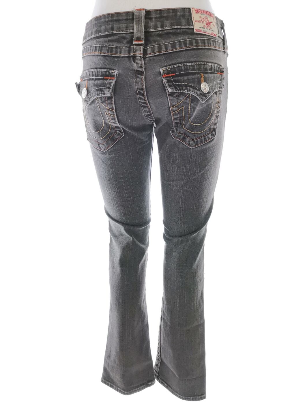 IMG_20211203_121059.jpg TRUE RELIGION Rozmiar 28 Kolor Szary Spodnie Jeansy Materiał Bawełna