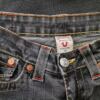 TRUE RELIGION Rozmiar 28 Kolor Szary Spodnie Jeansy Materiał Bawełna