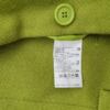 United colors benetton Rozmiar 38 Kolor Zielony Kołnierz Żakiet z zapięciem Długi rękaw Materiał Wełna