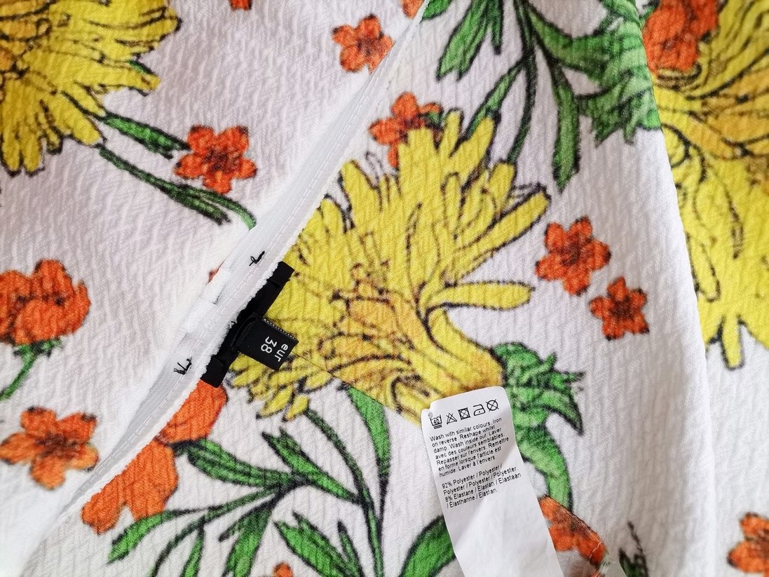 River island Rozmiar 12 (38) Kolor Biały Spódnica Prosta i Ołówkowa Midi