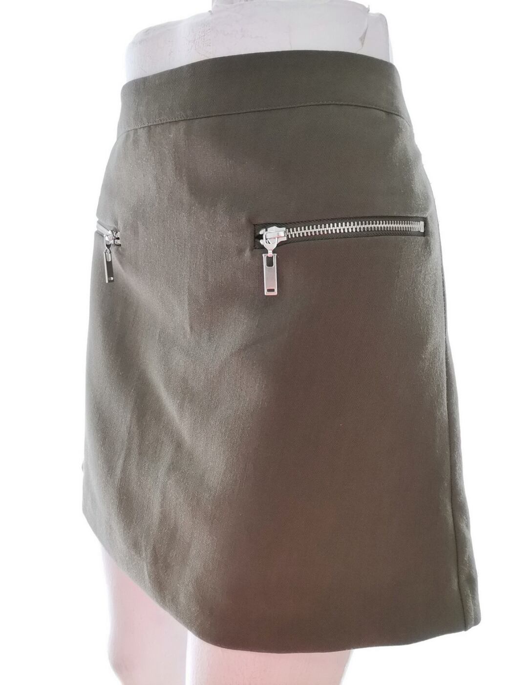 IMG_20211206_131211.jpg Vero moda Rozmiar M Kolor Khaki Spódnica Mini Krótka