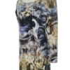 River island Rozmiar 14 (40) Kolor Niebieski W łódkę Sukienka Sheath Długi rękaw Do Kolan