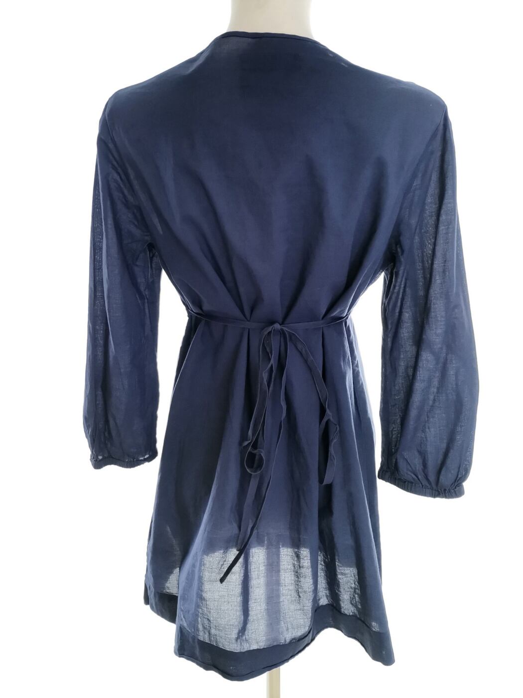 Esprit Rozmiar 38 Kolor Granatowy Okrągły dekolt Tunika Popover Bluzka Rękaw 3/4 Materiał Bawełna 100% Esprit Rozmiar 38 Kolor Granatowy Okrągły dekolt Tunika Popover Bluzka Rękaw 3/4 Materiał Bawełna 100%