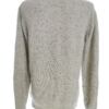 Rozmiar M Kolor Kremowy Crew Neck Tunika Bluzka Dzianina Długi rękaw Materiał Wiskoza