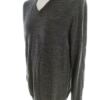 Jack & jones Rozmiar L Kolor Szary Męski Sweter Długi rękaw Materiał Wełna Merino