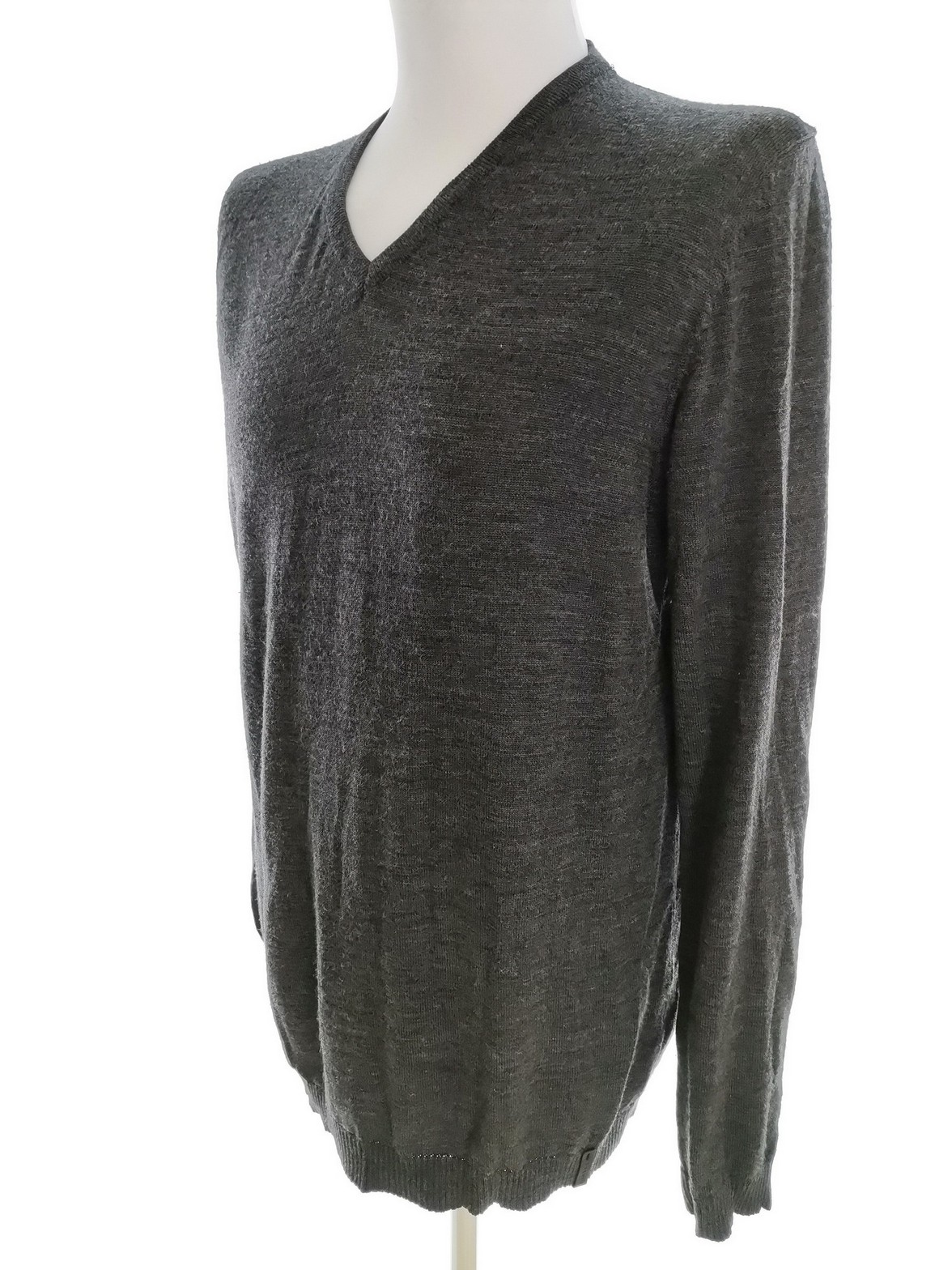 IMG_20211210_132220.jpg Jack & jones Rozmiar L Kolor Szary Męski Sweter Długi rękaw Materiał Wełna Merino
