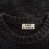 ACNE Studios Rozmiar XL Kolor Granatowy Męski Sweter Długi rękaw Materiał Bawełna 100%
