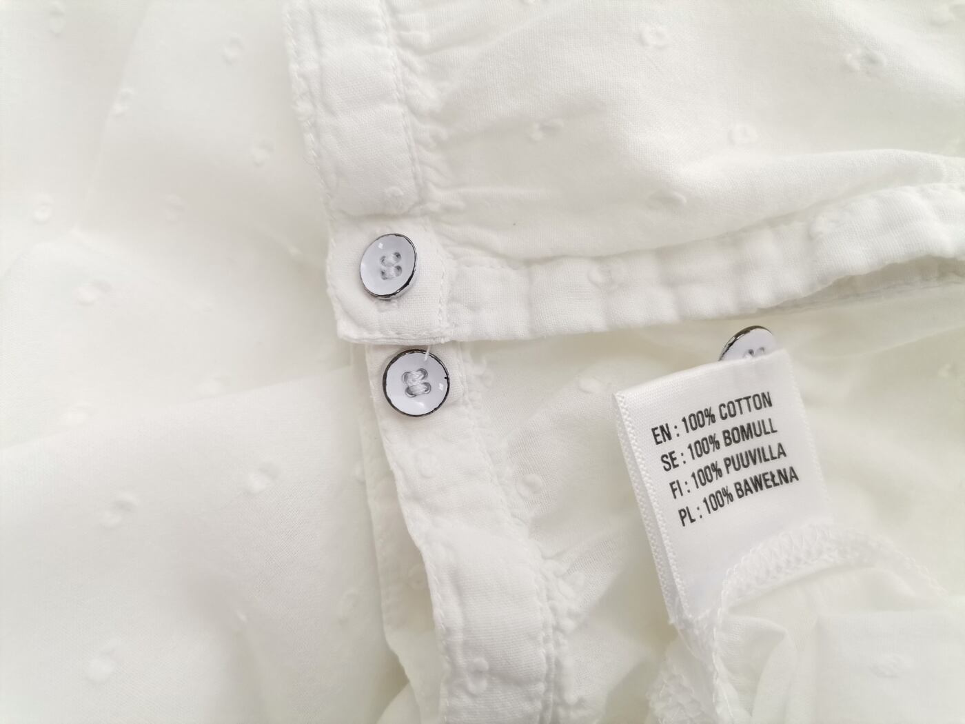 Kappahl Rozmiar 50/52 Kolor Biały Kwadratowy dekolt Tunika Popover Bluzka Rękaw 3/4 Materiał Bawełna 100% Kappahl Rozmiar 50/52 Kolor Biały Kwadratowy dekolt Tunika Popover Bluzka Rękaw 3/4 Materiał Bawełna 100%