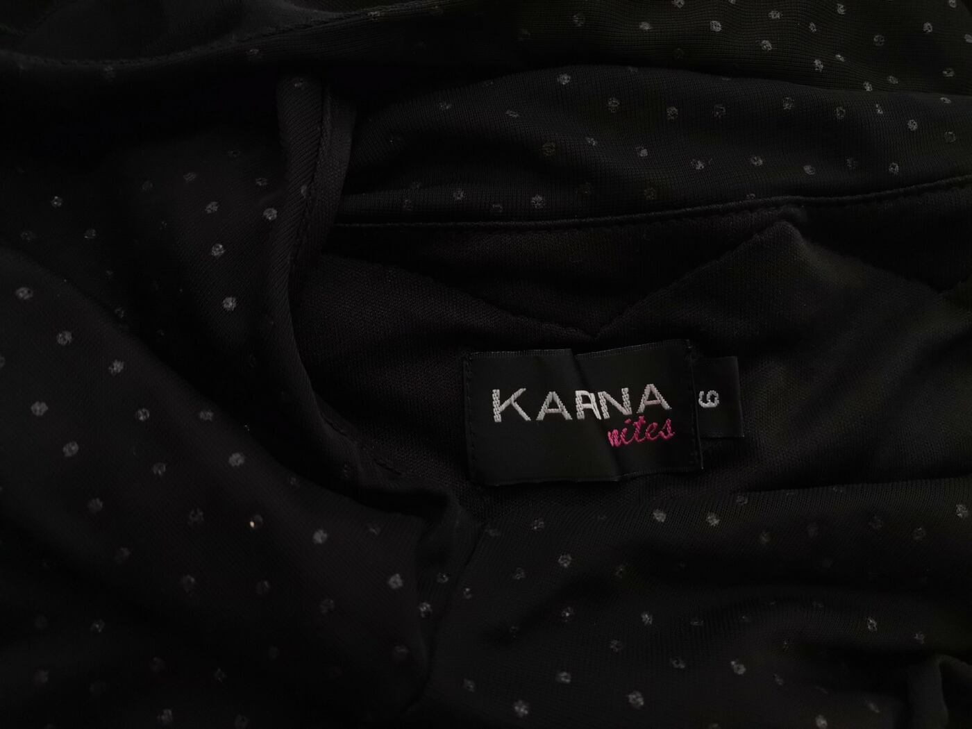 KARINA NITES Rozmiar 6 (34) Kolor Czarny Halter Suknia Balowa Sukienka Wieczorowa Bezrękawnik Hi-Low