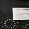 Esprit Rozmiar 40 Kolor Czarny Kwadratowy dekolt Tunika Popover Bluzka Krótki rękaw Materiał Bawełna 100%