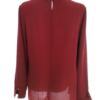 Warehouse Rozmiar 12 (38) Kolor Purpurowy Pół golf Bluzka Długi rękaw