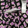 Rozmiar 18 (46) Kolor Czarny Okrągły dekolt Sukienka Prostokątna Długi rękaw Do Kolan Materiał Wiskoza