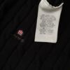 Gant Rozmiar XS Kolor Czarny Crew Neck Sweter Długi rękaw Materiał Bawełna Dzianina kablowa