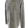 Lyle & Scott Rozmiar L Kolor Szary Męski Sweter Długi rękaw Materiał Bawełna 100%