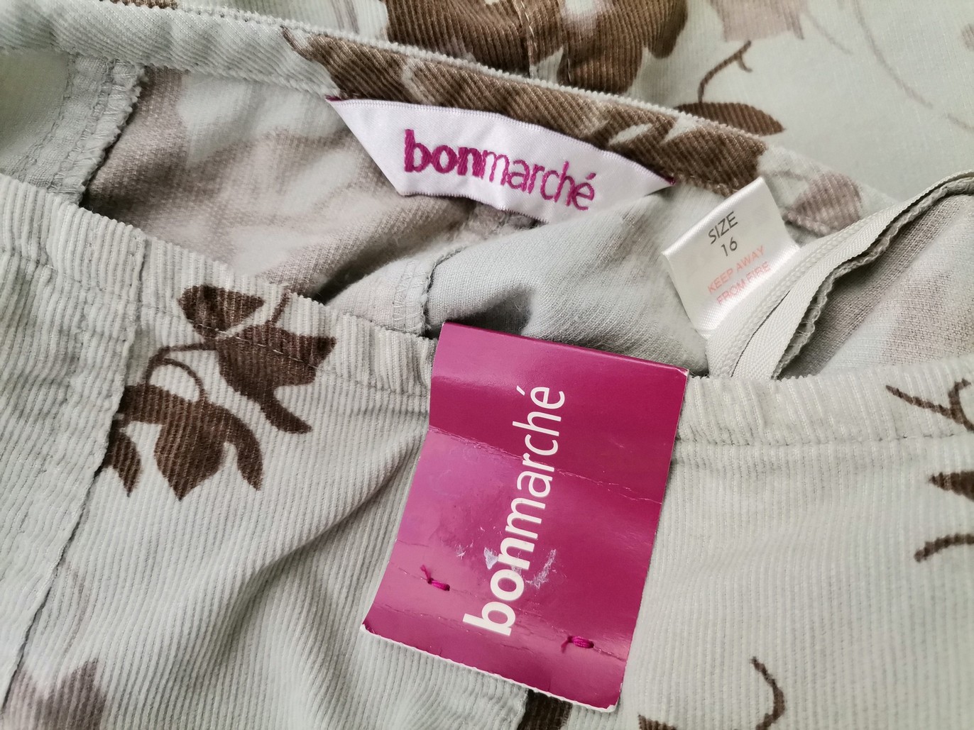 IMG_20211230_111428.jpg BONMARCHE Rozmiar 16 (44) Kolor Zielony Spódnica Maxi Długa Materiał Bawełna 100%