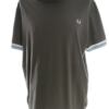 Fred Perry Rozmiar XXL Kolor Khaki Męski T-Shirt Krótki rękaw Materiał Bawełna 100%