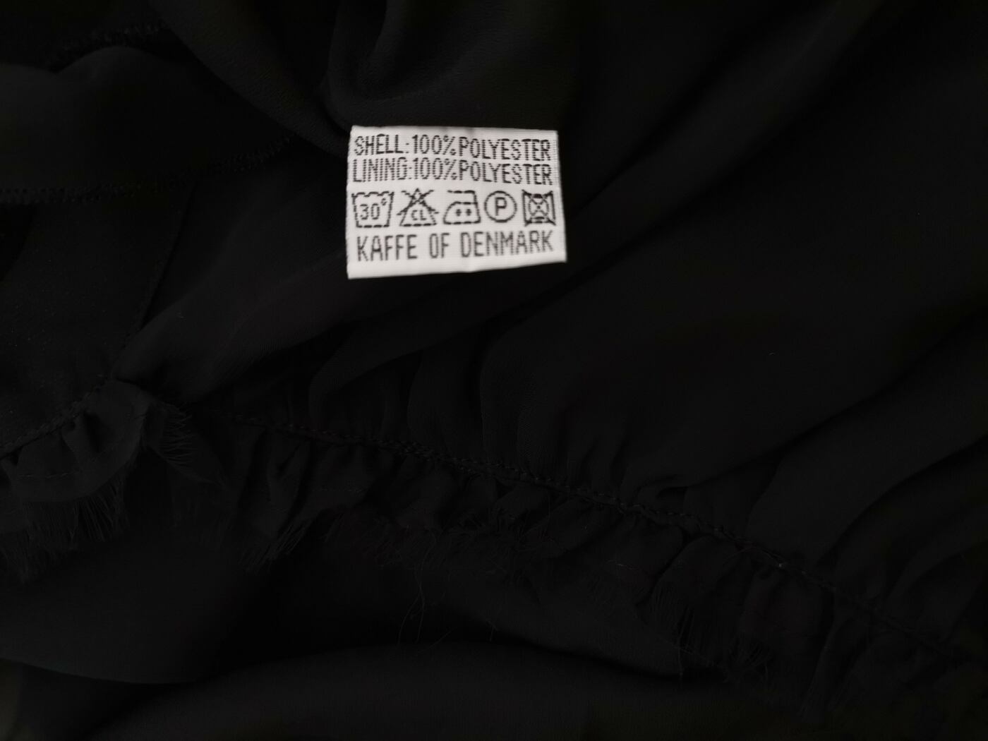 Kaffe Rozmiar M Kolor Czarny W łódkę Sukienka Maxi Krótki rękaw Długa Kaffe Rozmiar M Kolor Czarny W łódkę Sukienka Maxi Krótki rękaw Długa