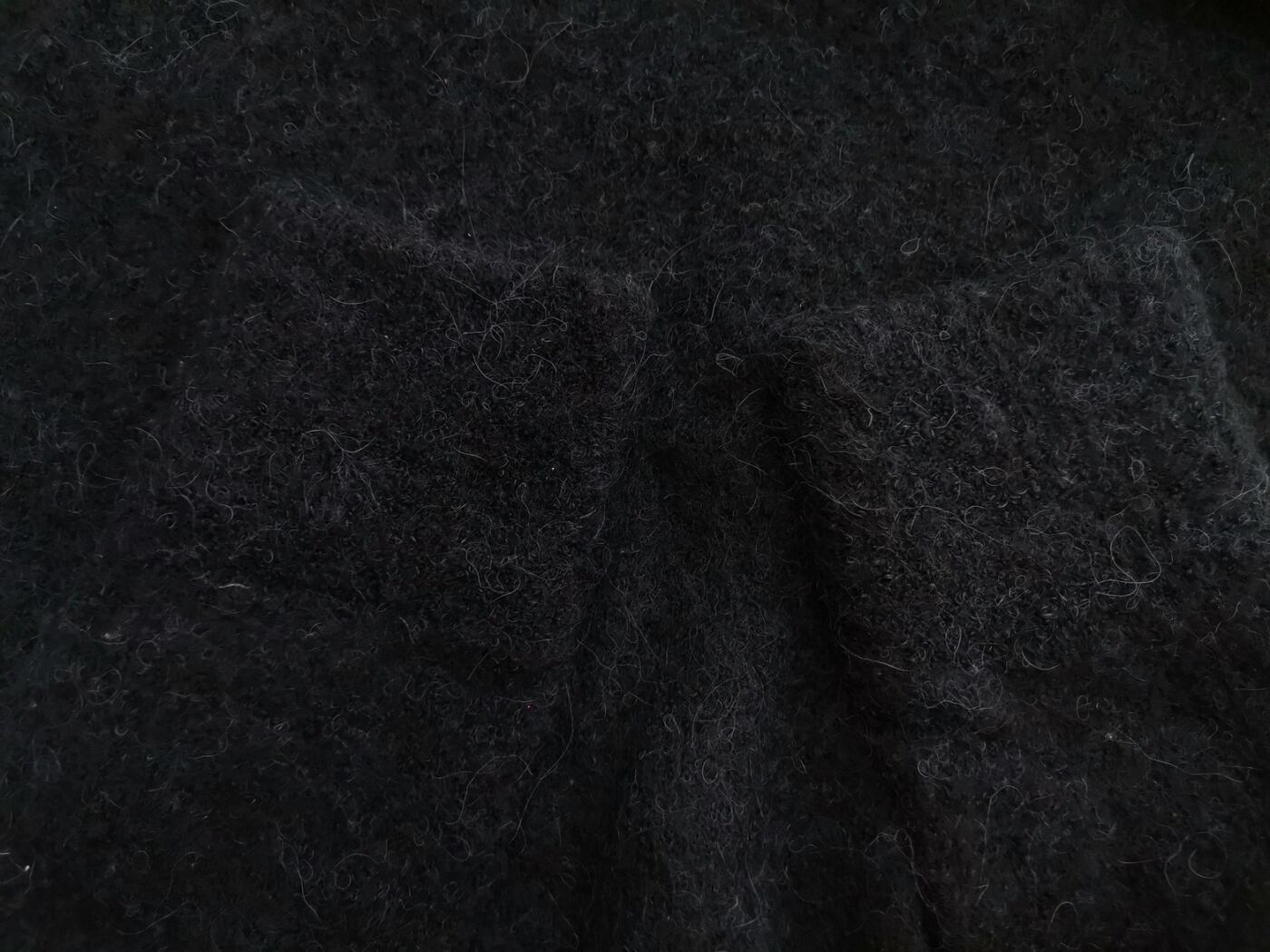 Vintage Rozmiar 42/44 Kolor Granatowy Okrągły dekolt Sukienka Sweterkowa Rękaw 3/4 Do Kolan Vintage Rozmiar 42/44 Kolor Granatowy Okrągły dekolt Sukienka Sweterkowa Rękaw 3/4 Do Kolan