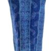 Avalon Collection Rozmiar 38/40 Kolor Niebieski Okrągły dekolt Bluzka Bezrękawnik Materiał Len