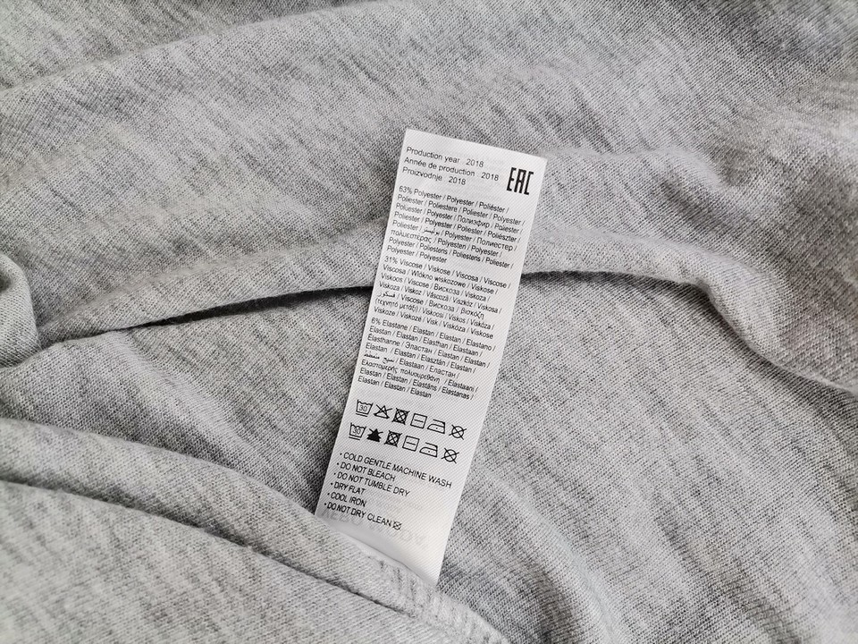 Vero moda Rozmiar S Kolor Szary W serek Bluzka Kopertowa Długi rękaw