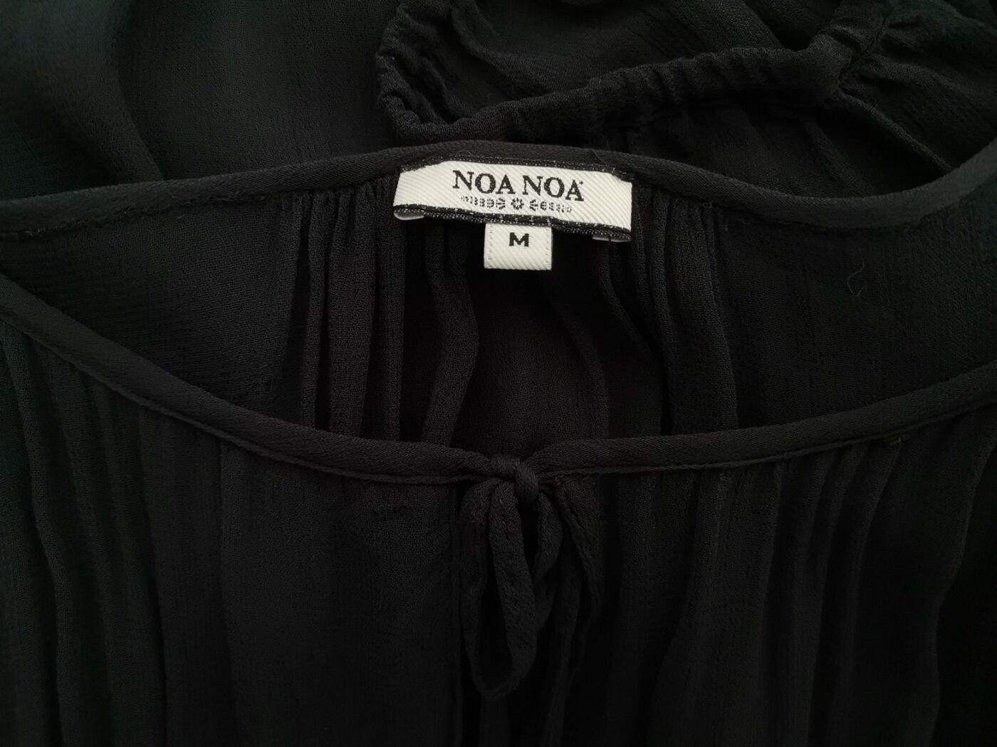 Noa noa Rozmiar M Kolor Szary Kwadratowy dekolt Tunika Bluzka Długi rękaw Noa noa Rozmiar M Kolor Szary Kwadratowy dekolt Tunika Bluzka Długi rękaw