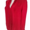 Gant Rozmiar 34 Kolor Czerwony Split Crew Neck Bluzka Długi rękaw Materiał Wiskoza 100%