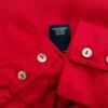 Gant Rozmiar 34 Kolor Czerwony Split Crew Neck Bluzka Długi rękaw Materiał Wiskoza 100%