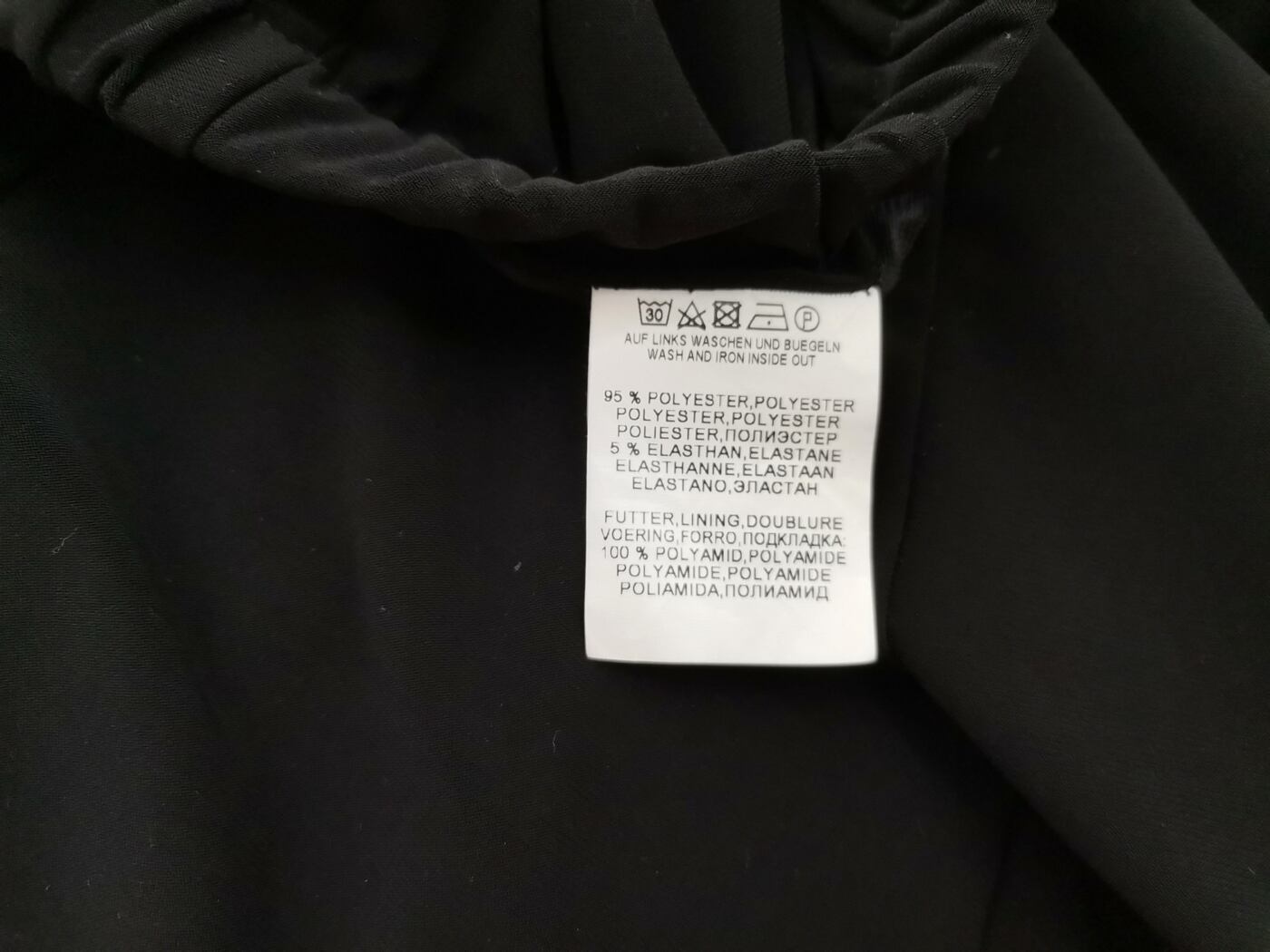 Erfo Original Rozmiar 46 Kolor Czarny Spódnica Maxi Długa