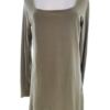 Vero moda Rozmiar XL Kolor Khaki Kwadratowy dekolt Tunika Bluzka Długi rękaw Materiał Bawełna