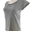 ACNE Studios Rozmiar XS Kolor Szary Okrągły dekolt T-Shirt Krótki rękaw Materiał Bawełna 100%