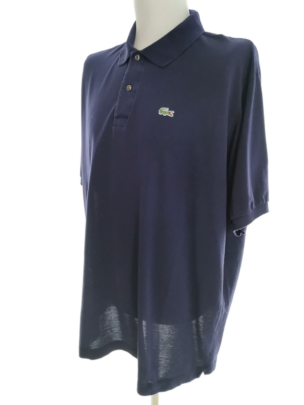 IMG_20220119_111410.jpg Lacoste Rozmiar 9 (XXXL) Kolor Granatowy Kołnierz Męska Koszula Polo Krótki rękaw Materiał Bawełna 100%