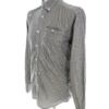 Jack & jones Rozmiar L Kolor Szary Pasy Kołnierz Męska Koszula Casual Długi rękaw Materiał Bawełna 100%