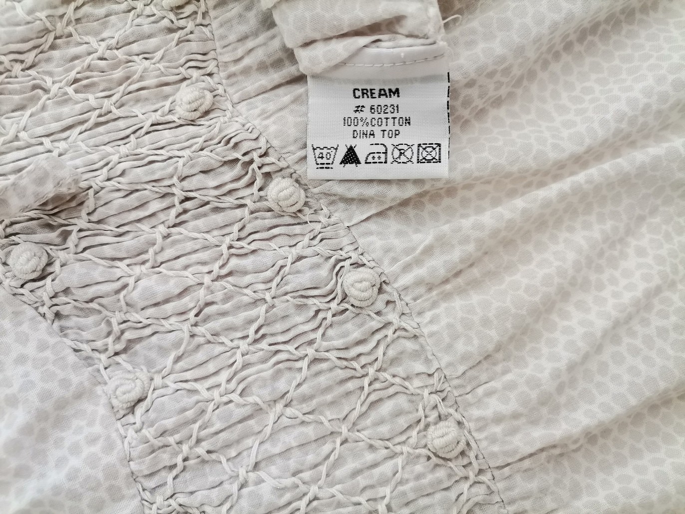 Cream Rozmiar 36 Kolor Szary Dekolt Serce Bluzka Bezrękawnik Materiał Bawełna 100%