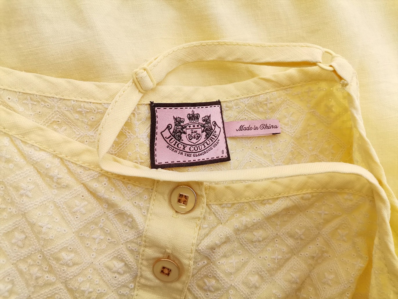 Juicy couture Rozmiar 8 (36) Kolor Żółty Kwadratowy dekolt Sukienka Slip Bezrękawnik Do Kolan Materiał Len 100% Juicy couture Rozmiar 8 (36) Kolor Żółty Kwadratowy dekolt Sukienka Slip Bezrękawnik Do Kolan Materiał Len 100%