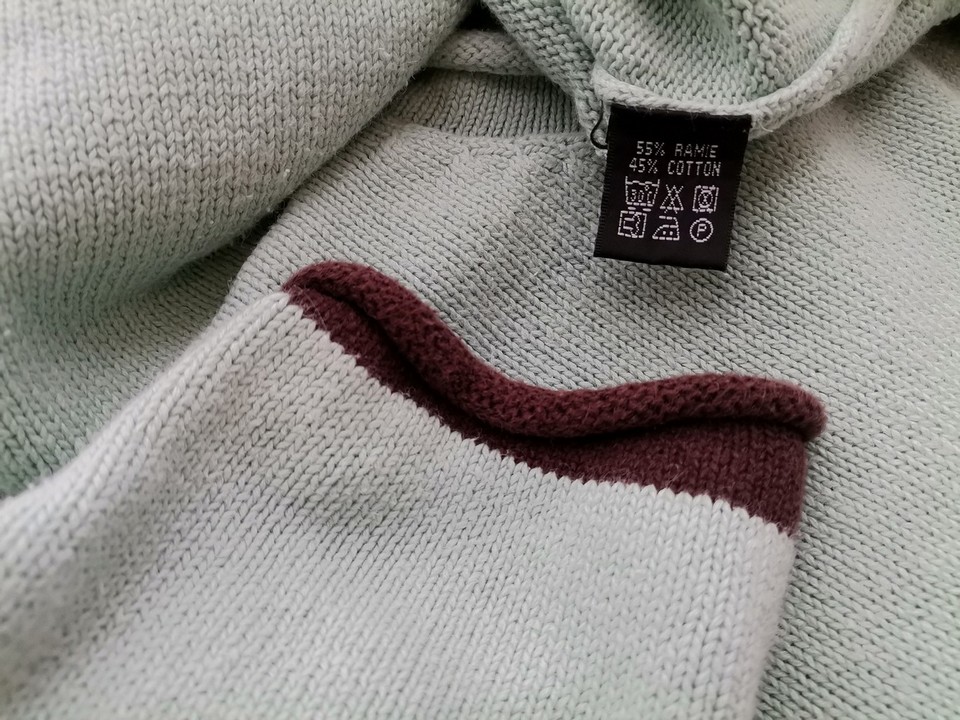 Day Birger Et Mikkelsen Rozmiar XL Kolor Miętowy Okrągły dekolt Tunika Bluzka Długi rękaw Materiał Ramie Day Birger Et Mikkelsen Rozmiar XL Kolor Miętowy Okrągły dekolt Tunika Bluzka Długi rękaw Materiał Ramie
