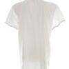 Esprit Rozmiar 44 Kolor Biały Split Crew Neck Tunika Bluzka Krótki rękaw Materiał Bawełna 100%