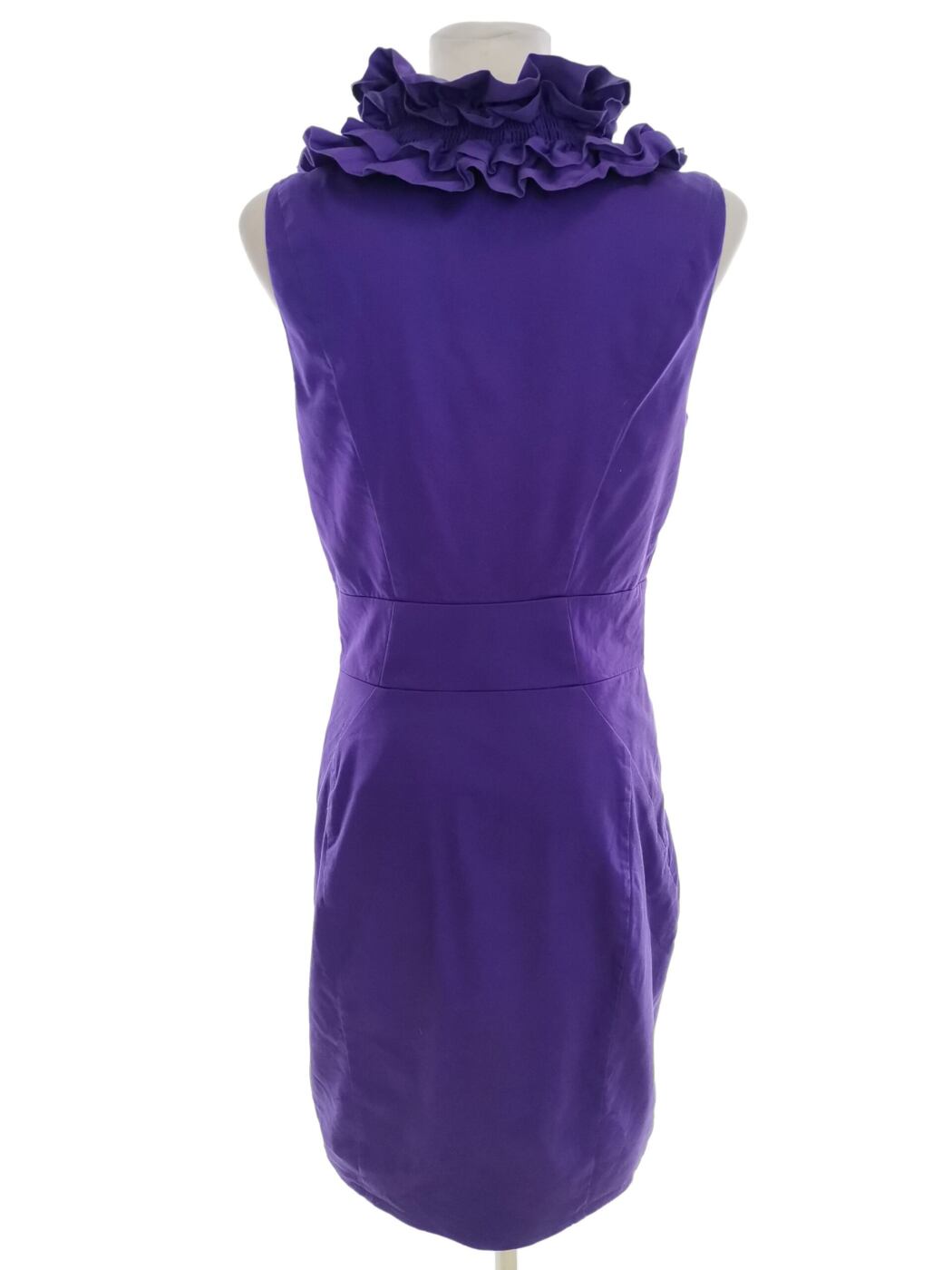 Ted Baker Rozmiar 2 (38) Kolor Fioletowy W serek Suknia Balowa Sukienka Wieczorowa Bezrękawnik Do Kolan Materiał Bawełna Ted Baker Rozmiar 2 (38) Kolor Fioletowy W serek Suknia Balowa Sukienka Wieczorowa Bezrękawnik Do Kolan Materiał Bawełna