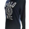 Polo Ralph Lauren Rozmiar 38/40 Kolor Granatowy Crew Neck Bluzka Rękaw 3/4