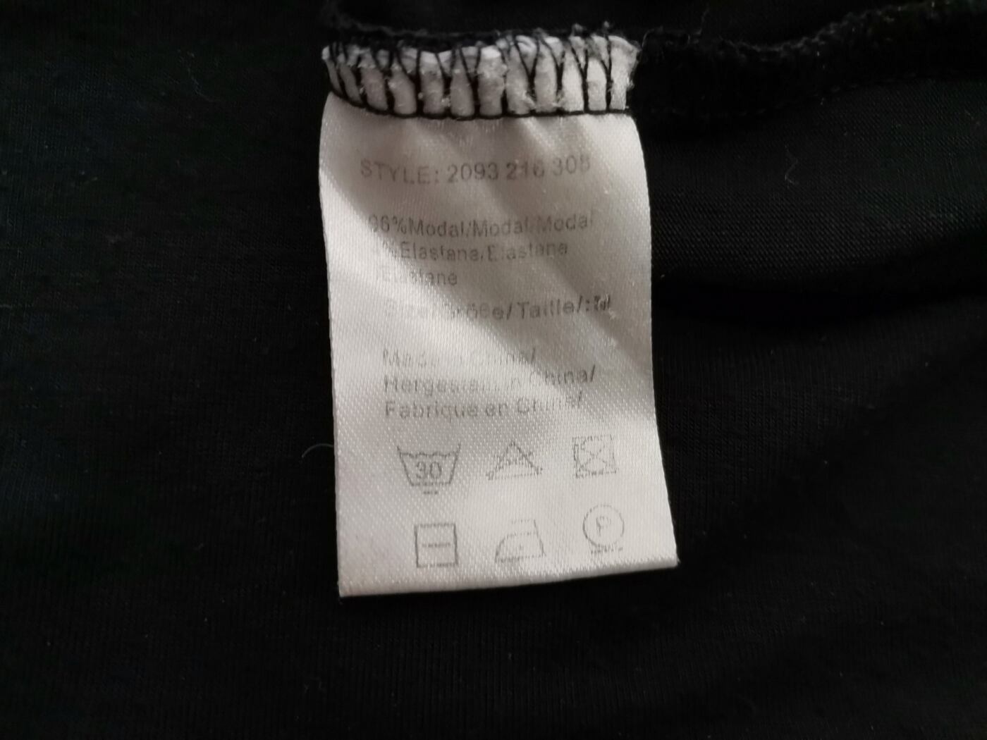 Day Birger Et Mikkelsen Rozmiar M Kolor Czarny Okrągły dekolt Tunika Bluzka Długi rękaw Materiał Modal Day Birger Et Mikkelsen Rozmiar M Kolor Czarny Okrągły dekolt Tunika Bluzka Długi rękaw Materiał Modal