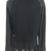 Amazing Rozmiar S Kolor Granatowy Crew Neck Bluzka Długi rękaw