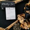 Molly-jo Rozmiar M Kolor Czarny W serek Bluzka Długi rękaw Materiał Rayon