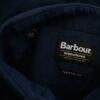 BARBOUR Rozmiar S Kolor Granatowy Kołnierz Męska Koszula Casual Długi rękaw Materiał Bawełna 100%