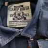 CAMP DAVID Rozmiar XL Kolor Niebieski Kołnierz Męska Koszula Casual Długi rękaw Materiał Bawełna 100%