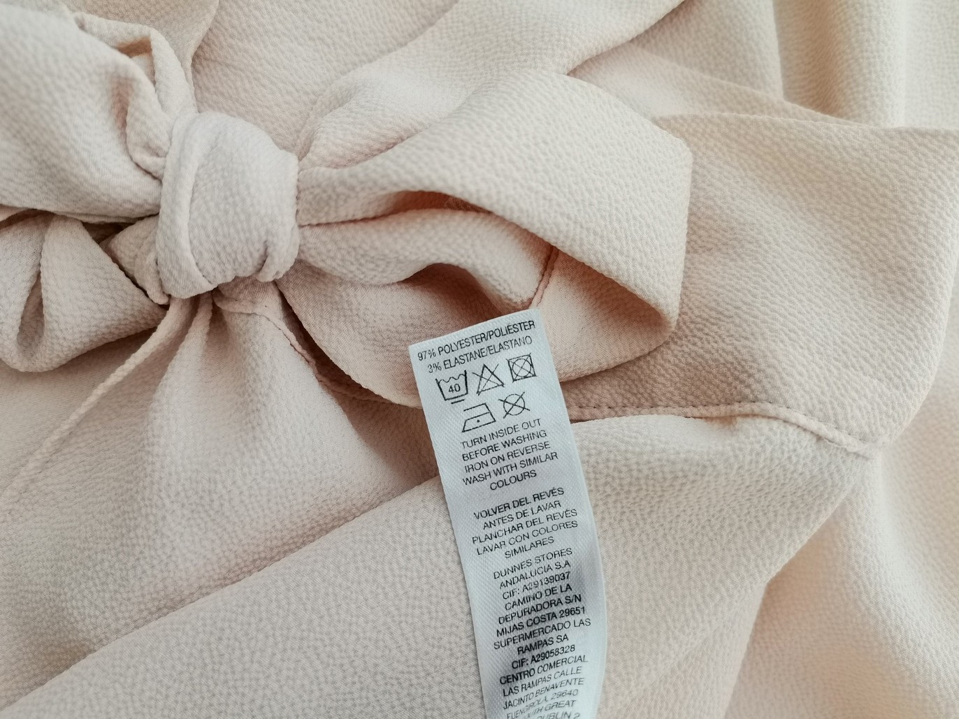 Dunnes Rozmiar 20 (48) Kolor Pudrowy Okrągły dekolt Tunika Bluzka Rękaw 3/4 Dunnes Rozmiar 20 (48) Kolor Pudrowy Okrągły dekolt Tunika Bluzka Rękaw 3/4