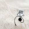 Vero moda Rozmiar S Kolor Biały Crew Neck Bluzka Bezrękawnik Materiał Wiskoza 100%